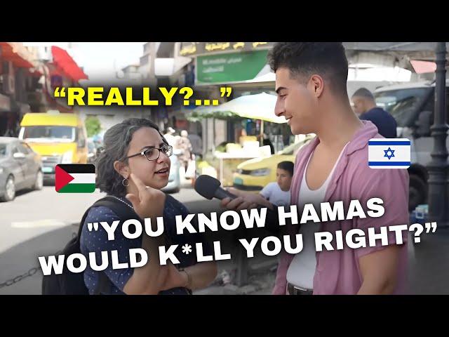 Palestinian Women In Utter SHOCK After Learning Hamas Are T*RRORISTS!