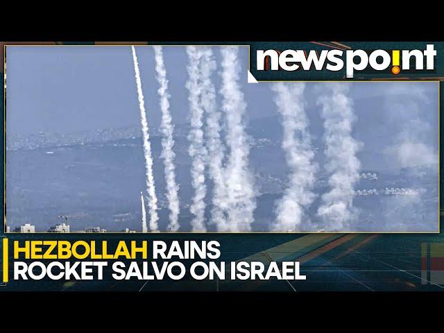 Israel-Hezbollah War: Hezbollah's Massive Rocket Barrage Tests Israeli Defences | World News | WION