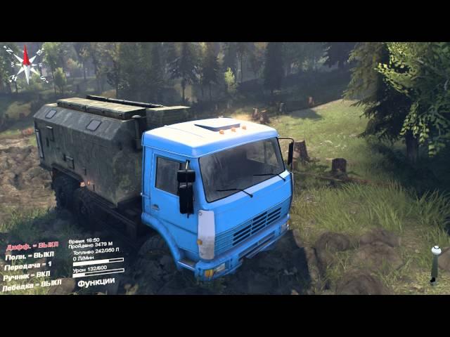 Новые звуки для игры Spintires (коробка передач на кразе) v2