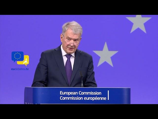 Strengthening Europe’s civil and military preparedness and EU readiness! Niinistö debates