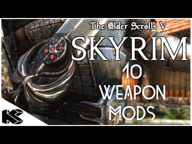 Skyrim Special Edition: ▶️10 MUST HAVE CONSOLE WEAPON MODS◀️