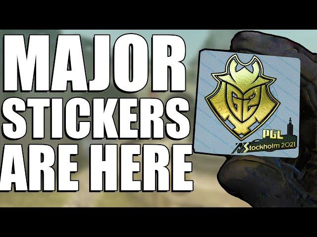 CSGO MAJOR STICKERS ARE HERE! (Update Explained!)