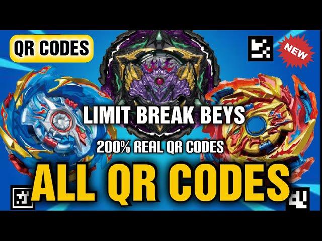 EVO HYPERION FLAMEBRINGER H6 LUCIUS ENDBRINGER L6 | EVO HELIOS H6 | QR CODES | BEYBLADE BURST APP