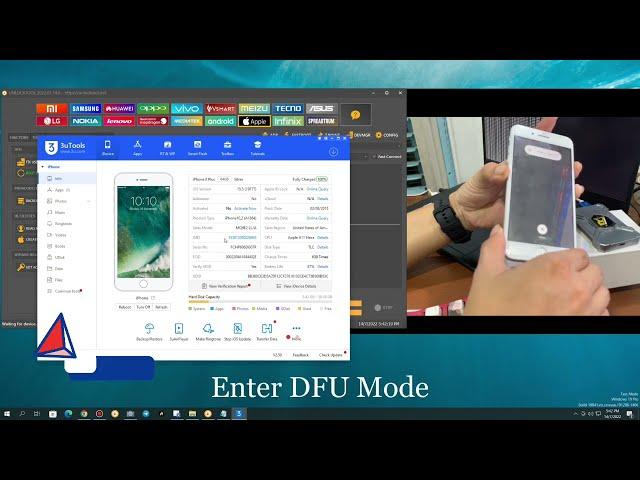 Bypass iCloud Hello Mode Ramdisk iOS 15.X By UnlockTool