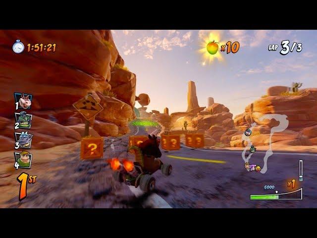 Crash Team Racing "Nitro Fueled": Dingo Canyon [1080 HD]