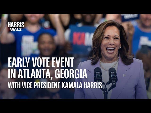 VP Kamala Harris & Usher at Early Vote Event in GA | Harris-Walz 2024