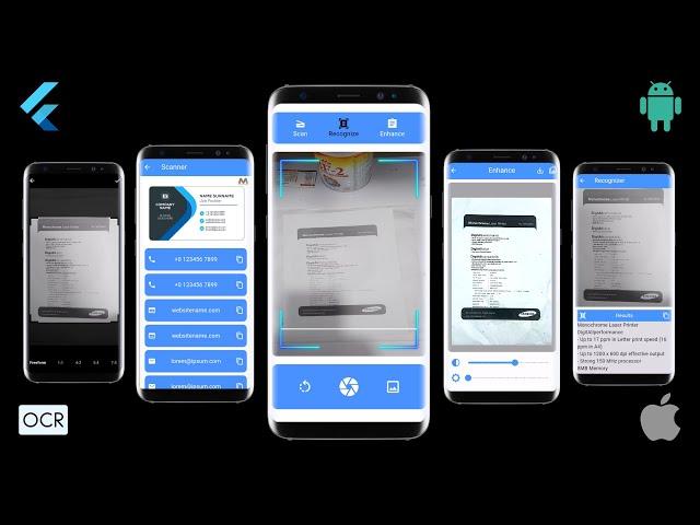 Build a Document Scanner and Text Recognition App in Flutter - Cam Scanner Clone using Flutter