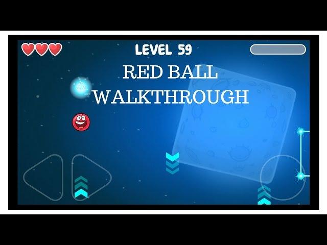 Red ball 4 Level 59  Moon Level