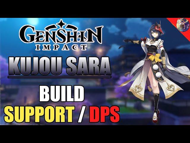 LA MIGLIORE BUILD PER KUJOU SARA! [GENSHIN IMPACT 2.1]