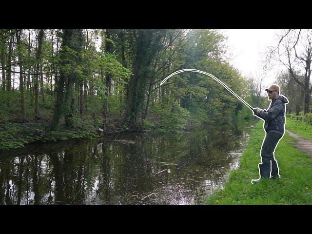 These Aggressive Canal Pike Were Going Wild! (Great Footage!)