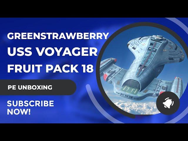 Greenstrawberry Photo-Etch Unboxing For The 1:670 Scale USS Voyager Model Kit