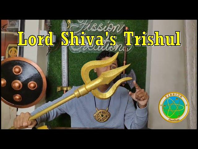 Trishul kaise banaye || Make your own Trishul || Trishul making at home