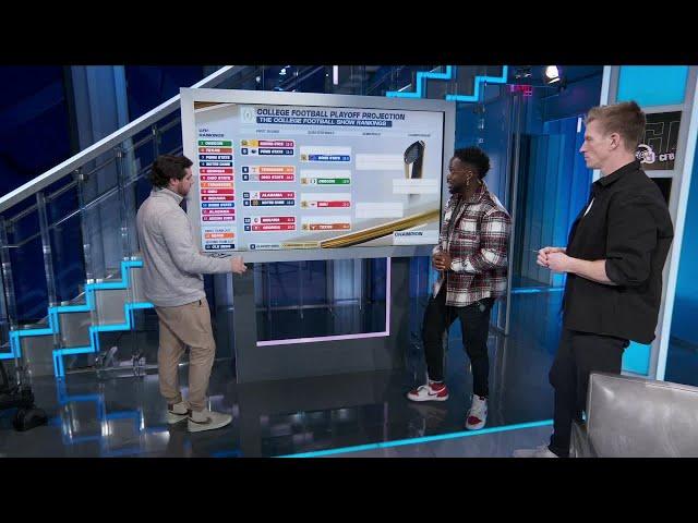 Predicting the College Football Playoff based on current projections  | College Football Show