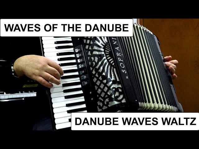 WAVES OF THE DANUBE - DONAUWELLEN WALZER - ACCORDION FAMOUS WALTZES