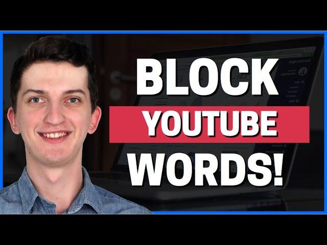 How To Block Words In Youtube