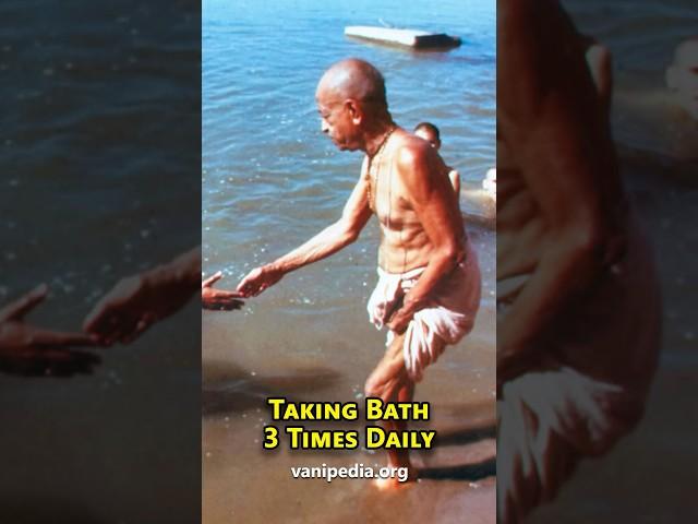 Taking Bath 3 Times Daily - Prabhupada 0733