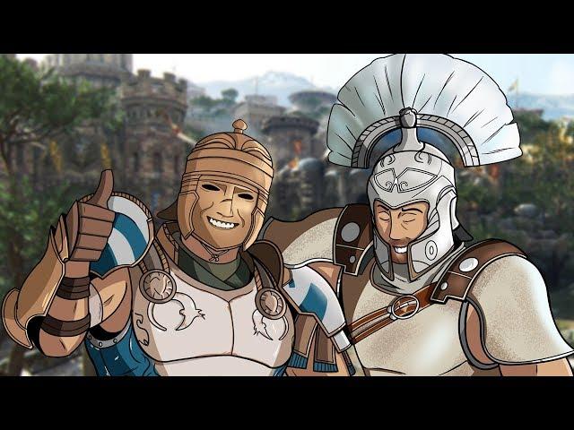 For Honor but it's wholesome