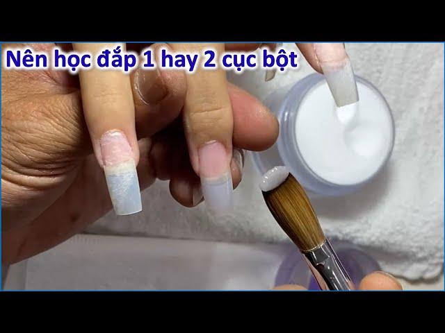 Nên học đắp bột 1 cục hay 2 cục cho người mới | Nguyễn Tuấn