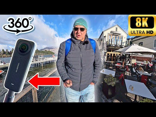 Queenstown 8K 360 VR Walking Tour with Insta360 X4