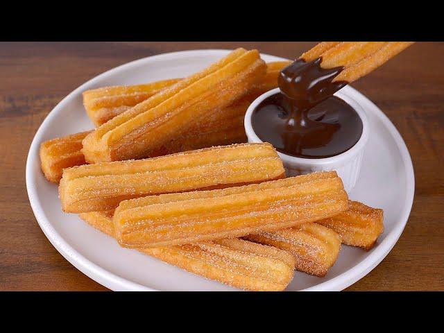 How to make PERFECT CHURROS with Hot Chocolate