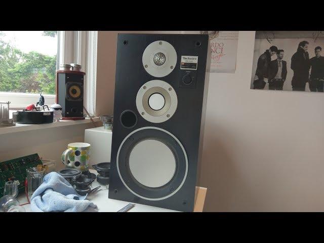 Technics SB X300 Vintage Speakers -  34 Year Old Foam!