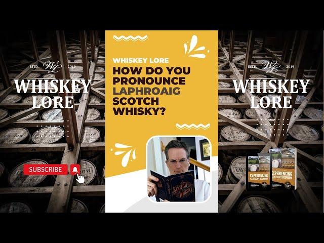 How do you pronounce LAPHROAIG scotch whisky? #shorts