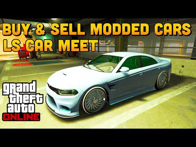 GTA 5 Online Buy & Sell Modded Cars | LS Car Meet Take Over l F1 & Benny Wheels