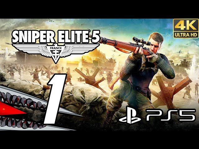 Sniper Elite 5 | Gameplay Playthrough Part 1 - The Atlantic Wall [PS5 4K]