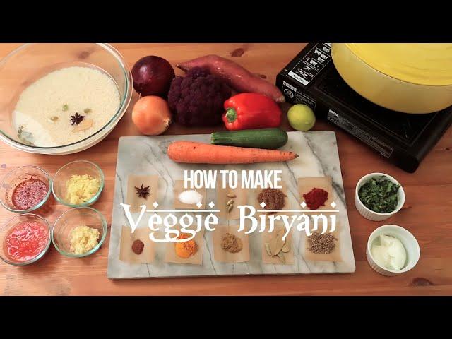 Kabari TV - Sweet and Savoury | How to Make Veggie Biryani