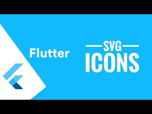 Svg Icons in Flutter - Flutter Tutorials | Flutter by Google | #Flutter | #CodeStudio