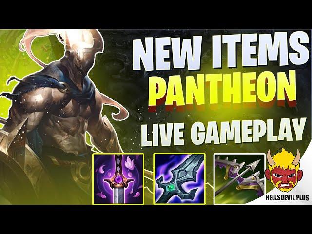 NEW ITEMS PANTHEON IS INSANE! - Wild Rift HellsDevil Plus Gameplay