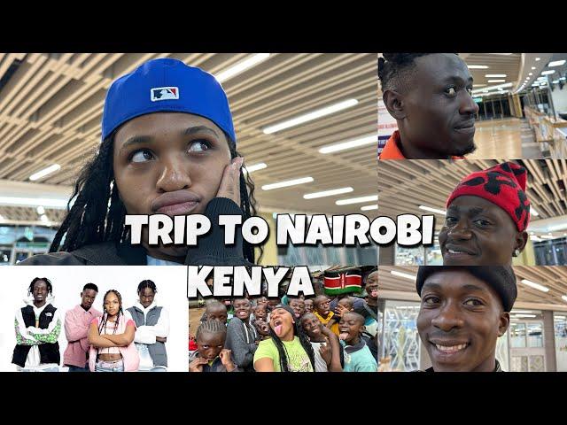 TRIP TO NAIROBI KENYA  FIRST TIME FOR THE BOYS  #commonee #Saydow #ChommieZaza  #Angelnyigu