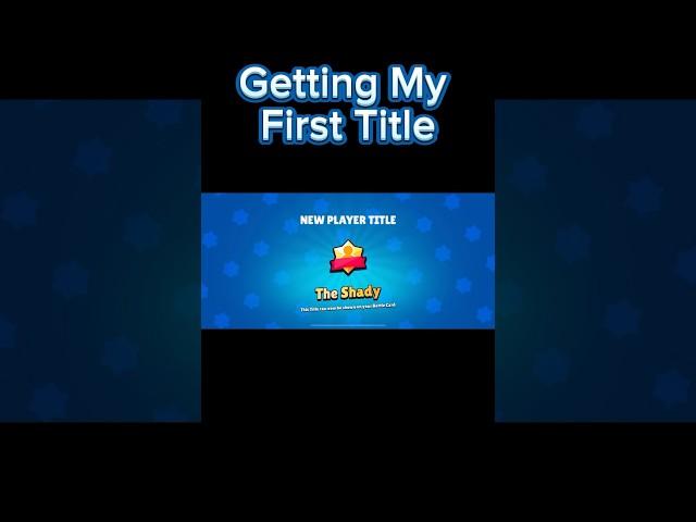 I Became “The Shady” #brawlstars #gray #title #lastgame