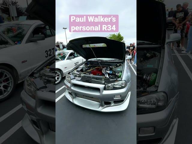 Paul Walker’s personal R34