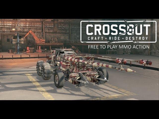 Crossout: копья + инвиз и машинка в 11к ОМ пвп