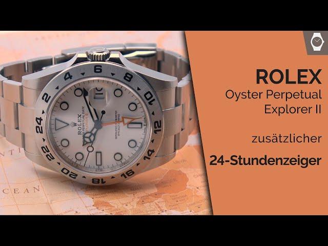 Zusätzlicher 24-Stundenzeiger | Rolex Oyster Perpetual Explorer II | ARMBANDUHREN - Magazin