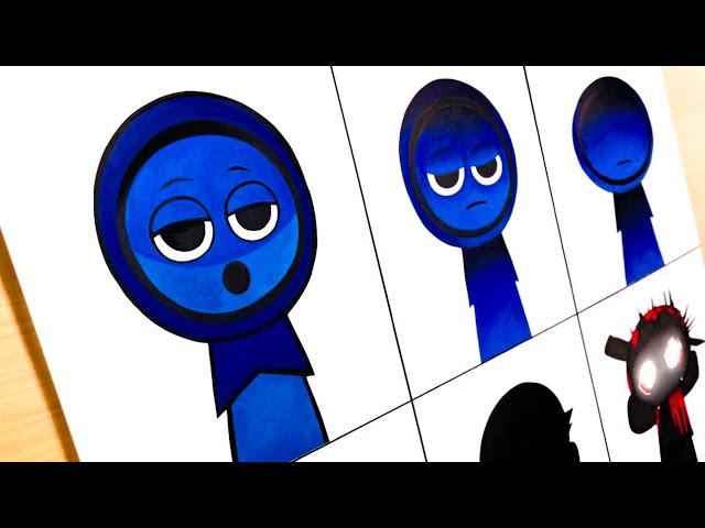 Drawing Incredibox Sprunki Phase 1 VS Phase 2 VS Phase 3 VS Phase 4 VS Phase 5 - Jevin