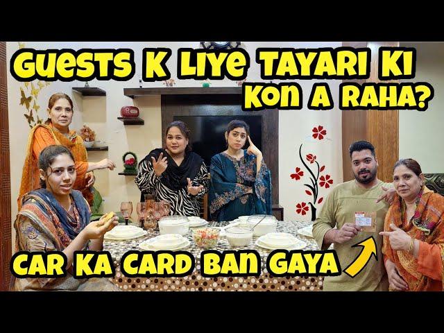 Kon Se Guest K Liye Tayari Ki | Iqra Shadi Se Pehle Kia Ajeeb Kaam Karti Thi | Car Ka Card A Gaya