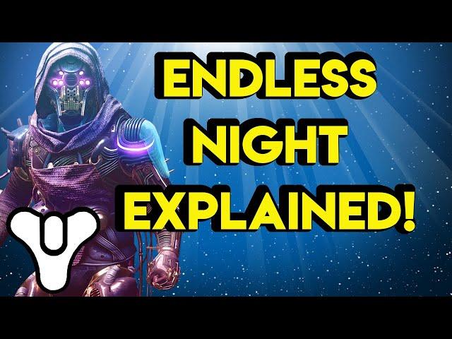 Destiny 2 Lore - The ENDLESS NIGHT explained! | Myelin Games