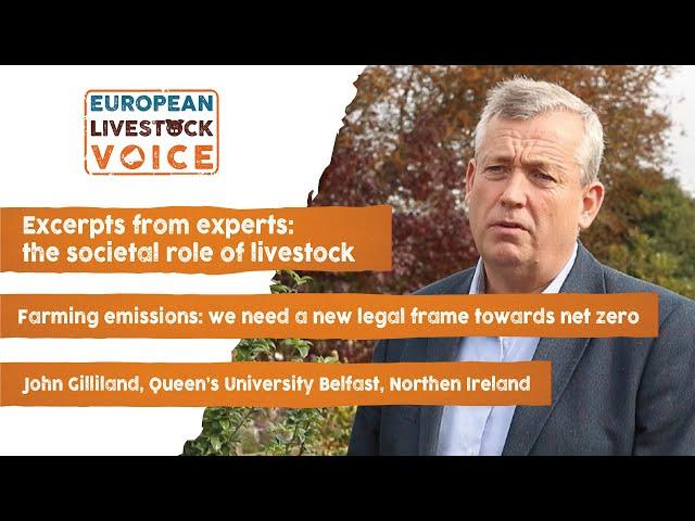 John Gilliland - Farming emissions: we need a new legal frame towards net zero