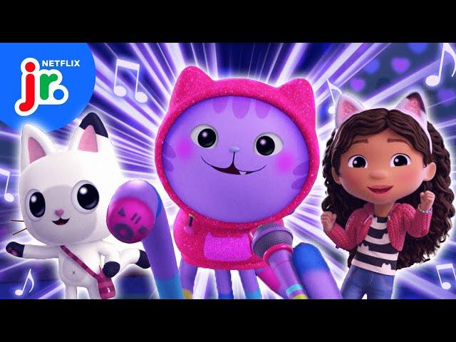 Gabby’s Kitty-Tine’s Day Song!  Gabby's Dollhouse | Netflix Jr