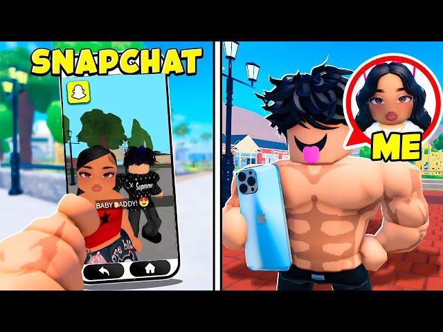 I PRETENDED To Be E-BOY ODER in SNAPCHAT.. (Brookhaven RP)