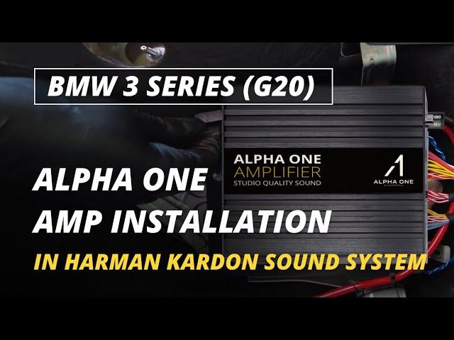 Alpha One Amp for MGU Harman Kardon – BMW 3 Series (G20) / M3 (G80) Installation