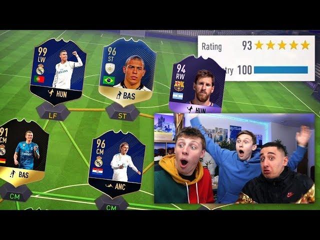 I BEAT W2S & ANESONGIB IN A 193 FUTDRAFT!! - (FIFA 18)