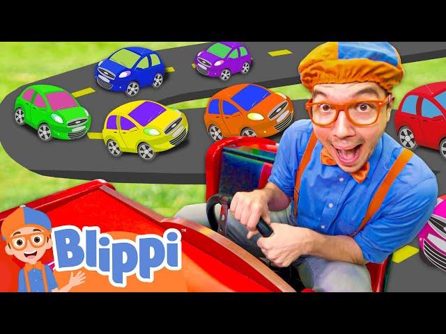 Blippi's Vroom Vroom Vehicle Adventure | BRAND NEW Blippi! | Educational Videos for Kids