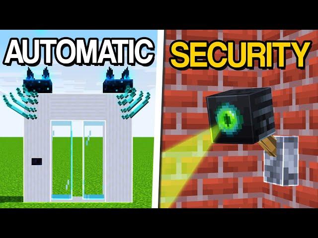 Minecraft: 5 Secret Redstone Build Hacks & Ideas!