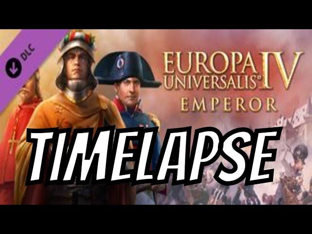 EU4 Emperor DLC: AI Only Timelapse