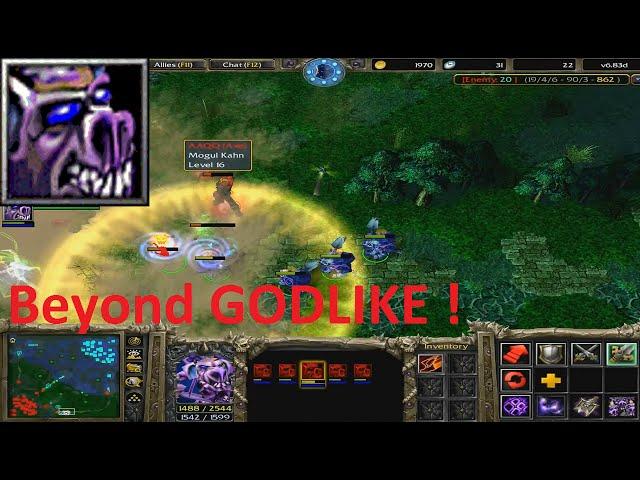 DotA 6.83d - Meepo Beyond GODLIKE !