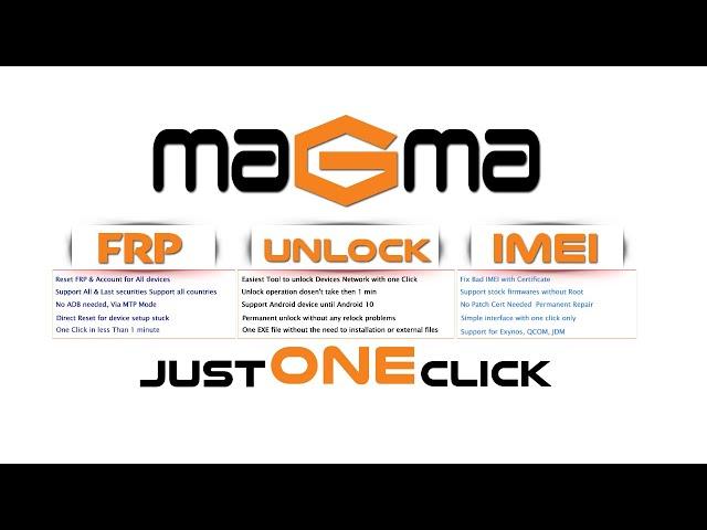 HOW to Register on MAGMA TOOL & REMOVE ALL SAMSUNG FRP ( Google Account ) 1 Click Easily