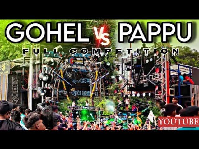 DJ PAPPU NO.1 VS DJ GOHEL COMPETITION VIDEO 🫣 AT ANAND CITY   VSR VS PA SYSTEM  COMPETITION